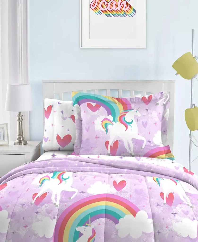 商品Macy's|Unicorn Rainbow 7-Pc. Comforter Set,价格¥417,第4张图片详细描述