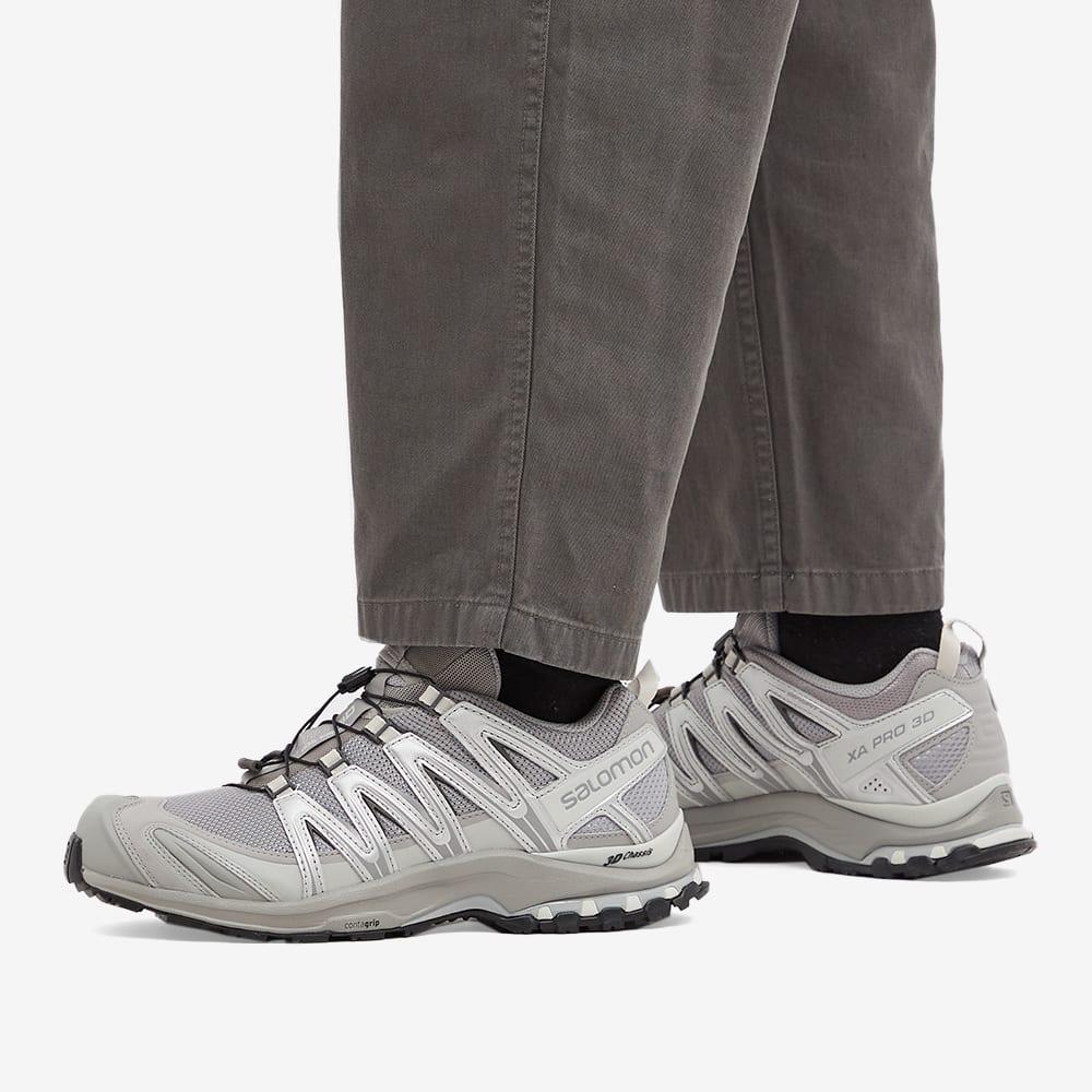 男款 萨洛蒙 XA Pro 3D 休闲鞋 银灰色商品第6缩略图预览