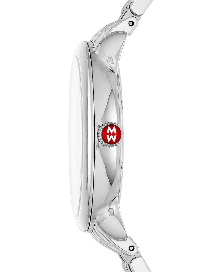 商品Michele|Serein Mid Stainless Diamond Dial Watch, 36mm,价格¥8219,第3张图片详细描述