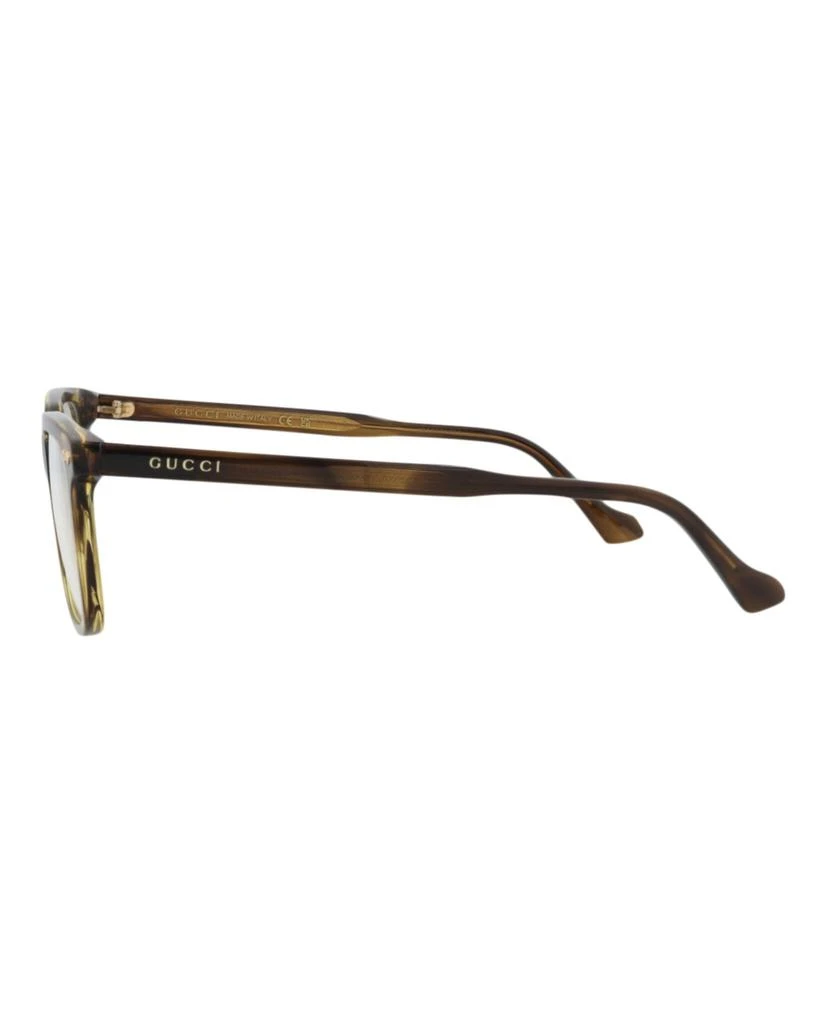 商品Gucci|Square-Frame Acetate Optical Frames,价格¥913,第3张图片详细描述