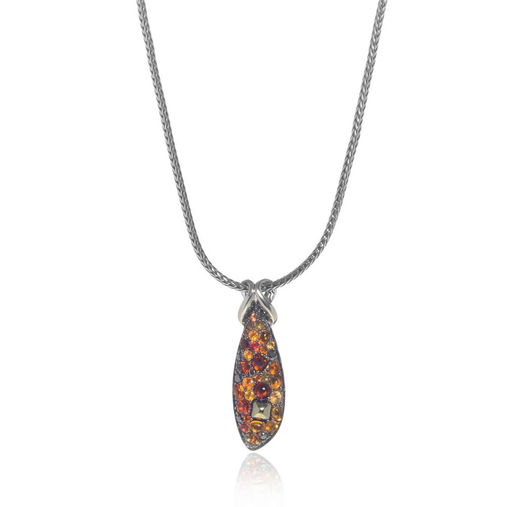 商品John Hardy|John Hardy Classic Chain Sterling Silver And Mixed Stone Pendant Necklace,价格¥4132,第1张图片