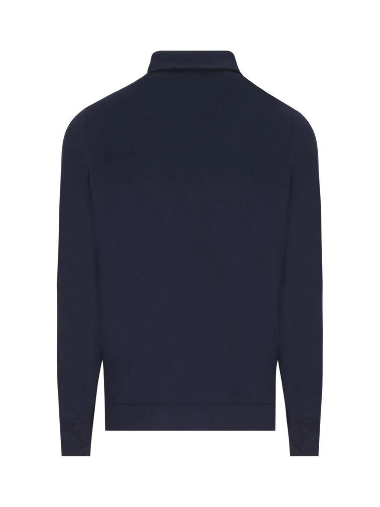 商品Loro Piana|Loro Piana Long Sleeved Knitted Polo Shirt,价格¥8379,第2张图片详细描述