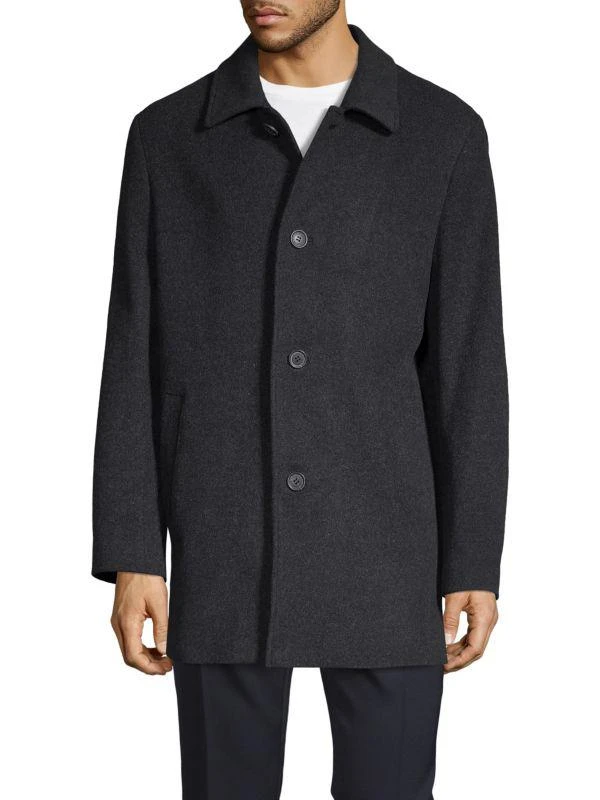 商品Cole Haan|Wool-Blend Italian Topcoat,价格¥1708,第1张图片