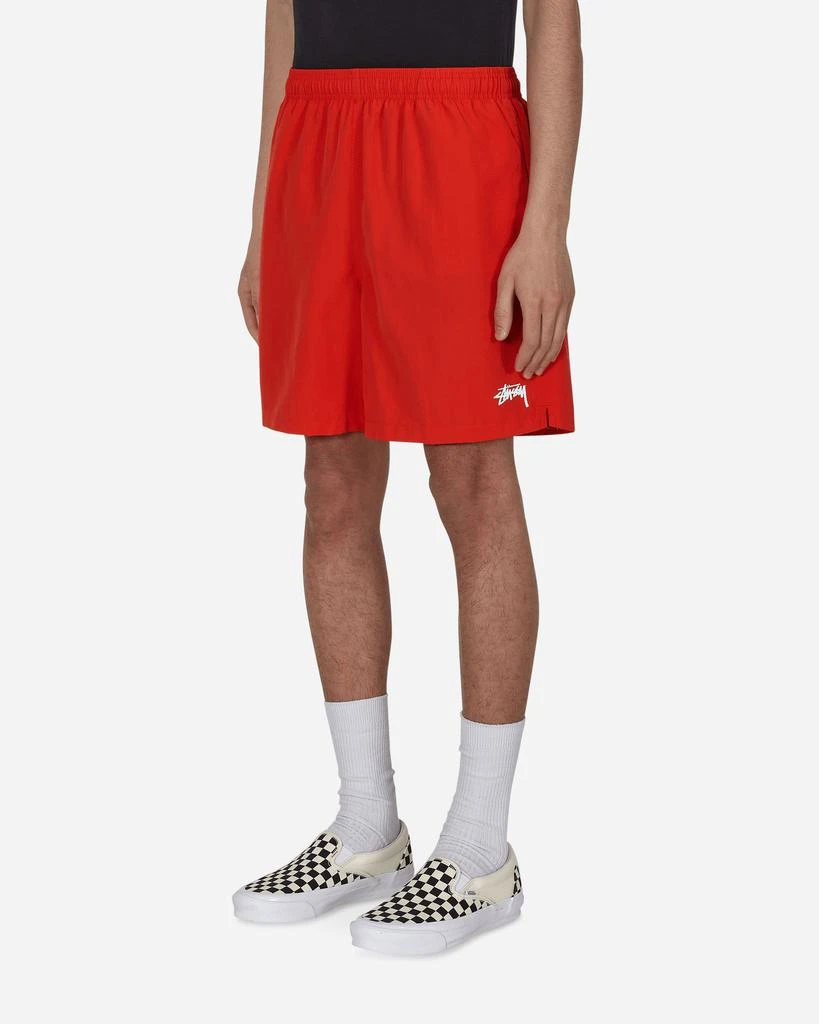 商品STUSSY|Stock Water Shorts Red,价格¥480,第2张图片详细描述