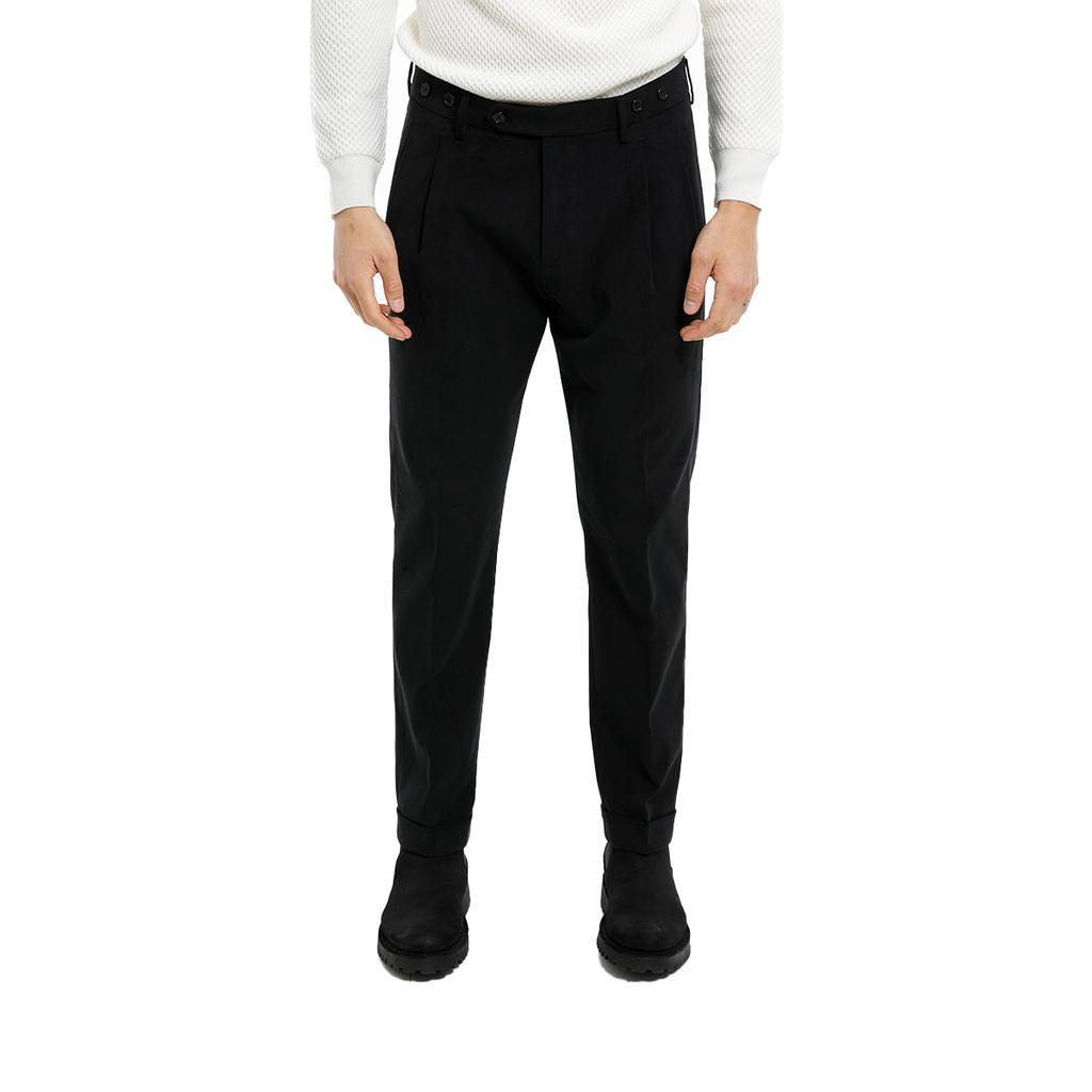 商品Berwich|Barber Black Trousers,价格¥1607,第1张图片