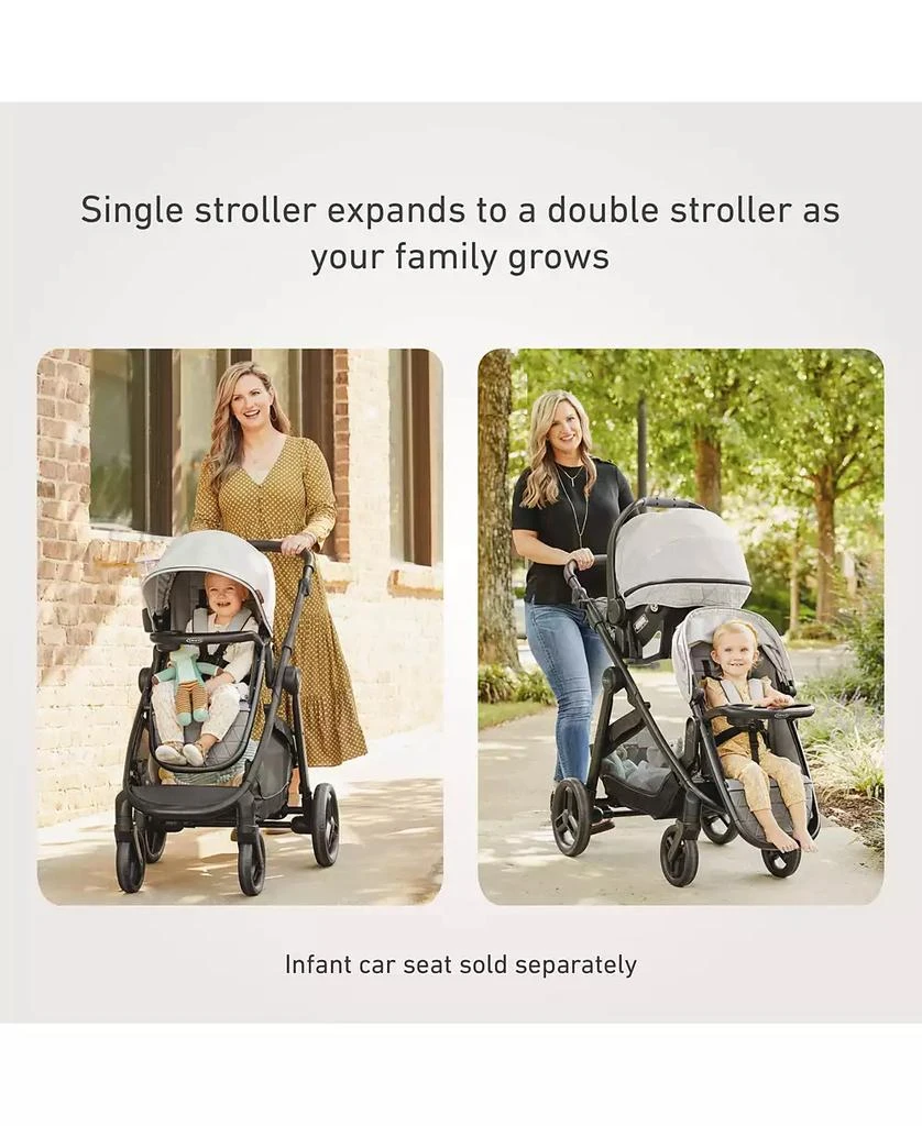 商品Graco|Premier Modes Nest2Grow 4-in-1 Stroller,价格¥3366,第3张图片详细描述