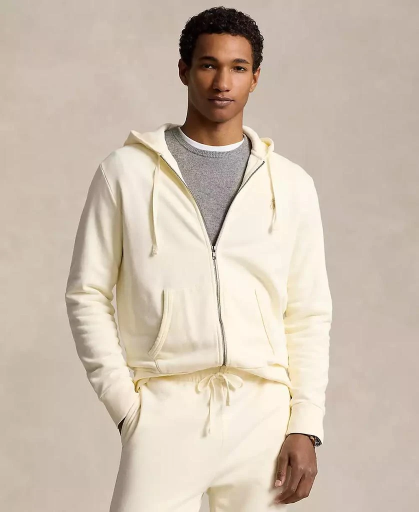 商品Ralph Lauren|Men's Cotton Loopback Terry Full-Zip Hoodie,价格¥739,第3张图片详细描述