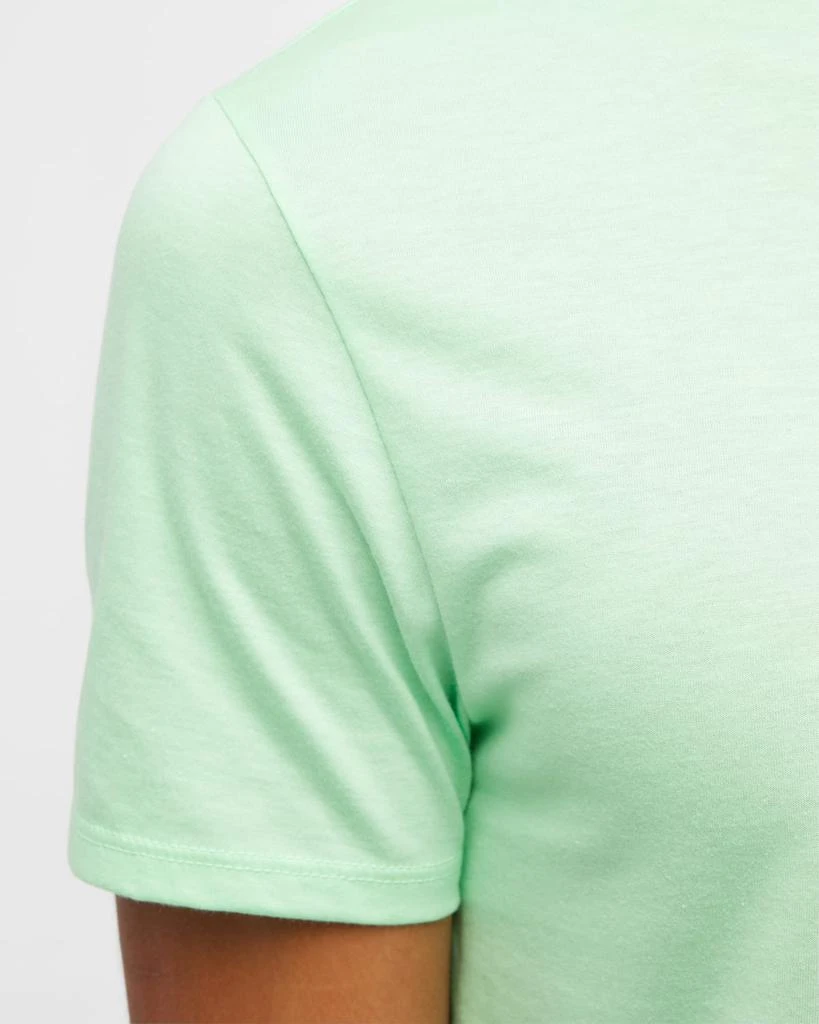 商品Lacoste|Men's Pima Crew T-Shirt,价格¥469,第5张图片详细描述