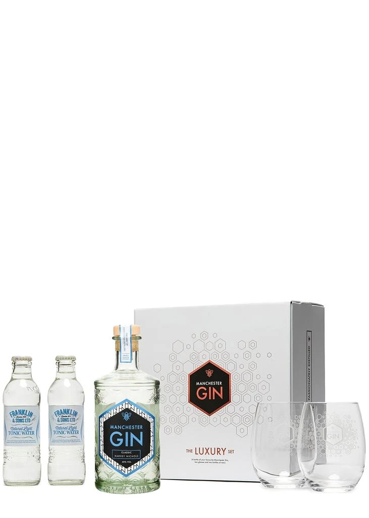 商品Spirit of Manchester|Manchester Gin x Harvey Nichols Classic Gin 500ml & Tonic Luxury Set,价格¥644,第1张图片