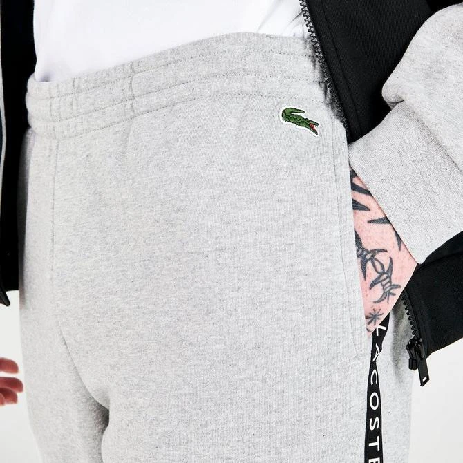 Men's Lacoste Signature Striped Colorblock Fleece Jogger Pants 商品