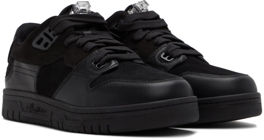 商品Acne Studios|Black Leather Low Top Sneakers,价格¥2413,第6张图片详细描述