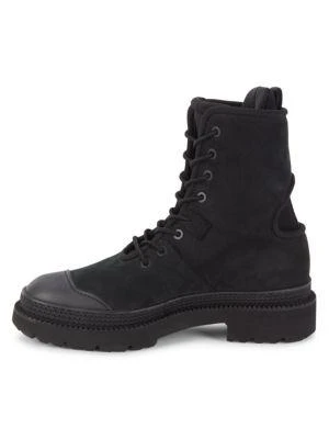 商品Salvatore Ferragamo|​Tolk Suede Combat Boots,价格¥3704,第4张图片详细描述