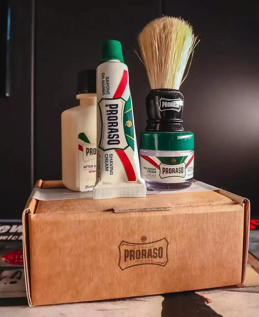 商品Proraso|4-Pc. Travel Shave Gift Set,价格¥113,第2张图片详细描述