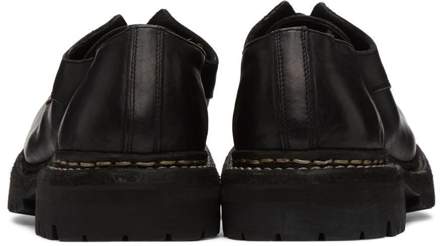 商品guidi|Black Daddy Lace-Up Shoes,价格¥8906,第6张图片详细描述