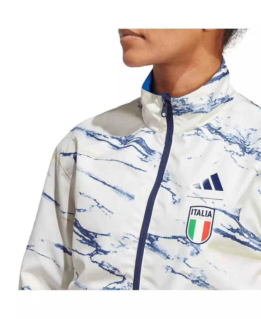 商品Adidas|Women's Blue Italy National Team Anthem Reversible Full-Zip Jacket,价格¥613,第2张图片详细描述