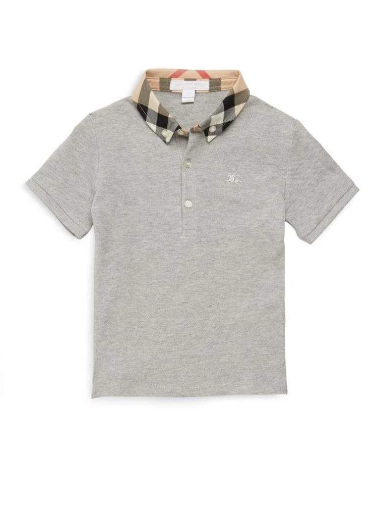 商品Burberry|Baby's & Toddler's Will Plaid Shirt Collar Polo,价格¥520,第1张图片