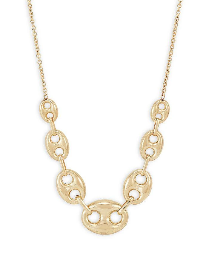 商品Bloomingdale's|Mariner Link Statement Necklace in 14K Yellow Gold, 18" - Exclusive,价格¥20560,第1张图片