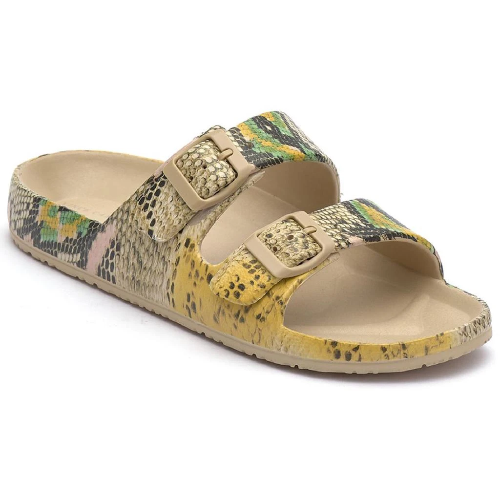 商品Vince Camuto|Vince Camuto Womens Zebra Print Buckle Footbed Sandals,价格¥84,第2张图片详细描述