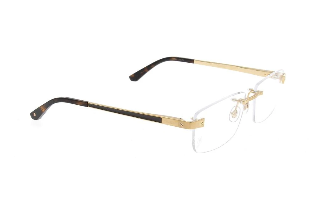 商品Cartier|Cartier Rectangular Rimless Glasses,价格¥5822,第2张图片详细描述
