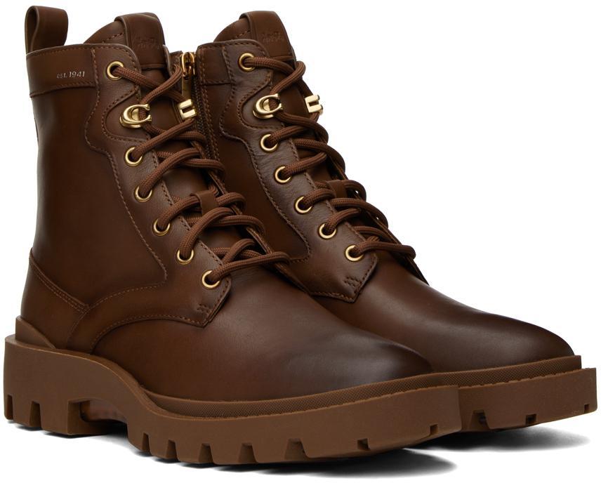 商品Coach|Brown Citysole Boots,价格¥1692,第6张图片详细描述