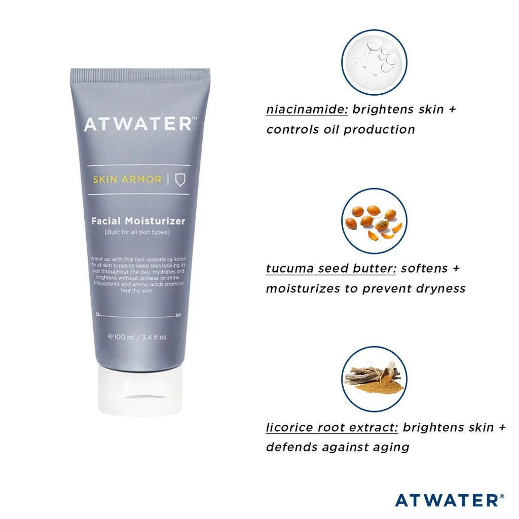 商品Atwater|Skin Armor Facial Moisturizer,价格¥279,第4张图片详细描述