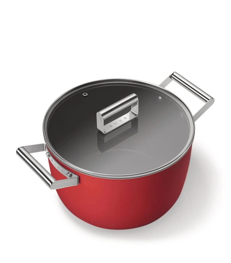 商品Smeg|50s Style Casserole Pan with Lid (38cm),价格¥1267,第3张图片详细描述
