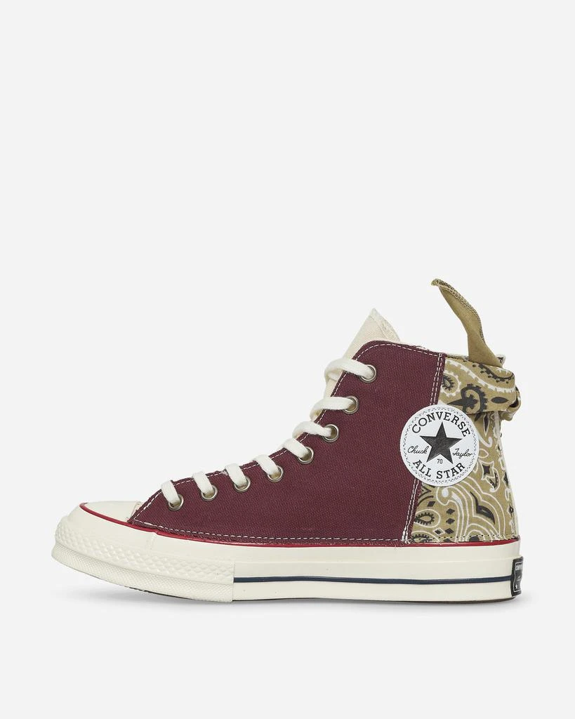 商品Converse|男款 匡威 Chuck 70 Hi 休闲鞋 佩斯利花纹 Patchwork 拼接设计,价格¥538,第3张图片详细描述