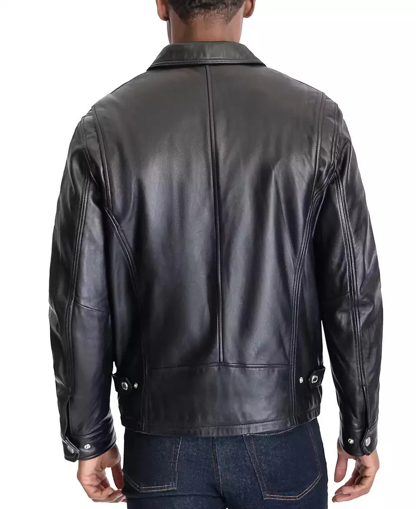 Men's James Dean Leather Jacket, Created for Macy's 商品