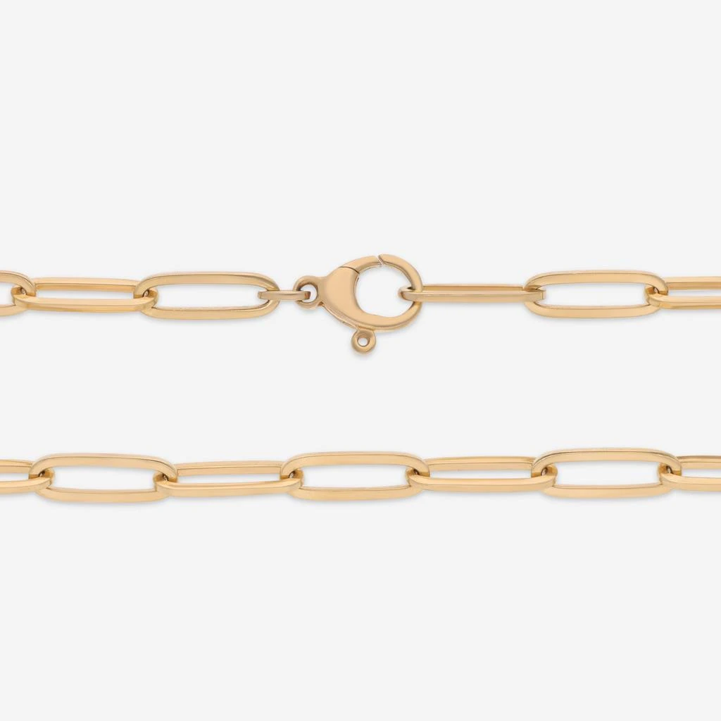 商品Ina Mar|Ina Mar 14K Yellow Gold Square Tube Paperclip Necklace SGN13058K4Y,价格¥16716,第3张图片详细描述