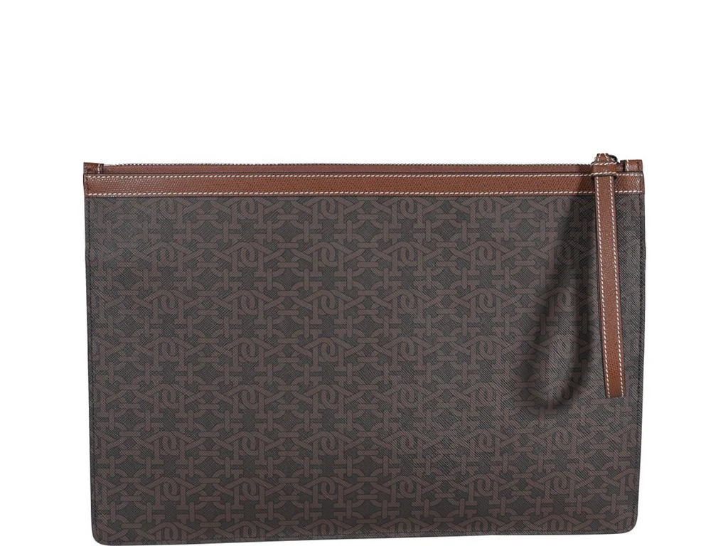 商品Bally|Bally Logo Monogram Zipped Clutch Bag,价格¥2192,第2张图片详细描述