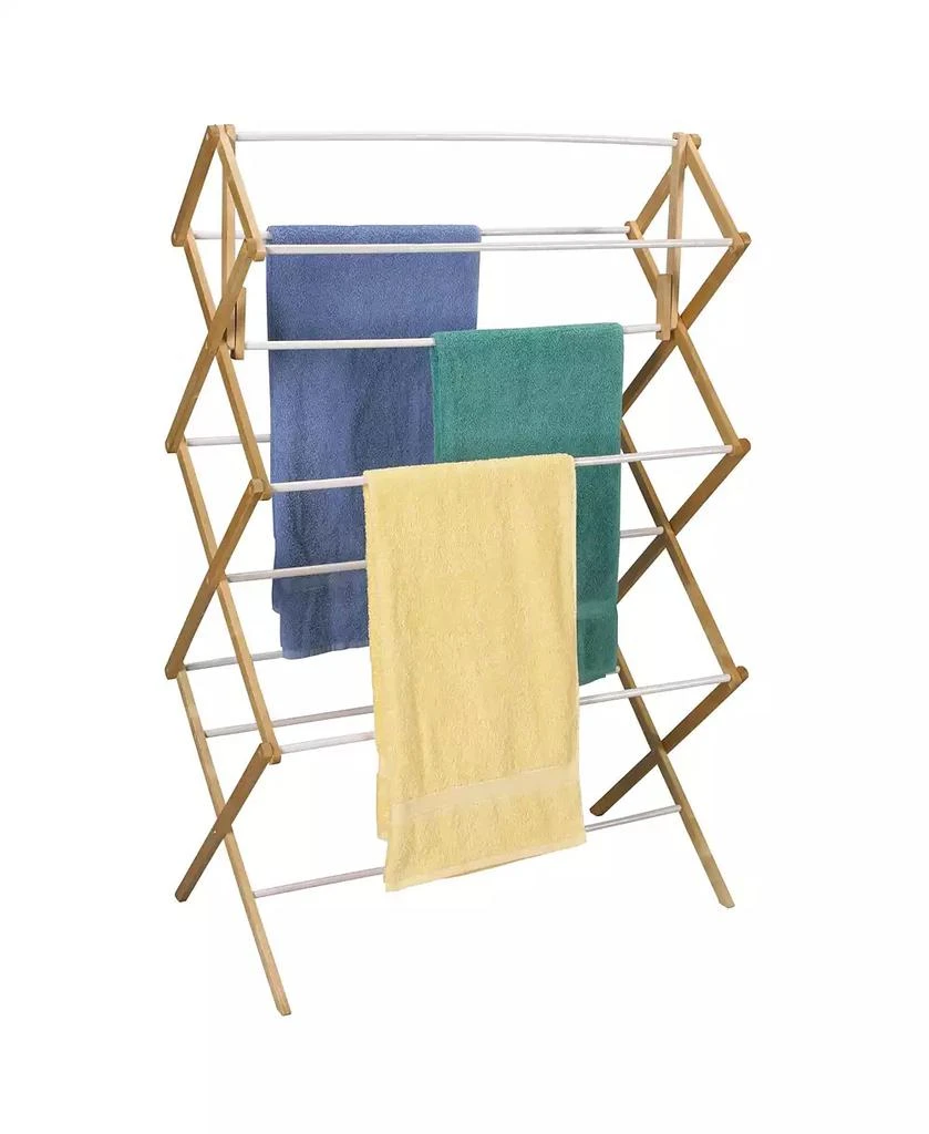 商品Household Essentials|Large Folding Clothes Drying Rack,价格¥622,第4张图片详细描述