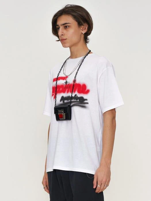 商品NORNOT|Regular Fit Dopamine T-Shirt White,价格¥797,第2张图片详细描述