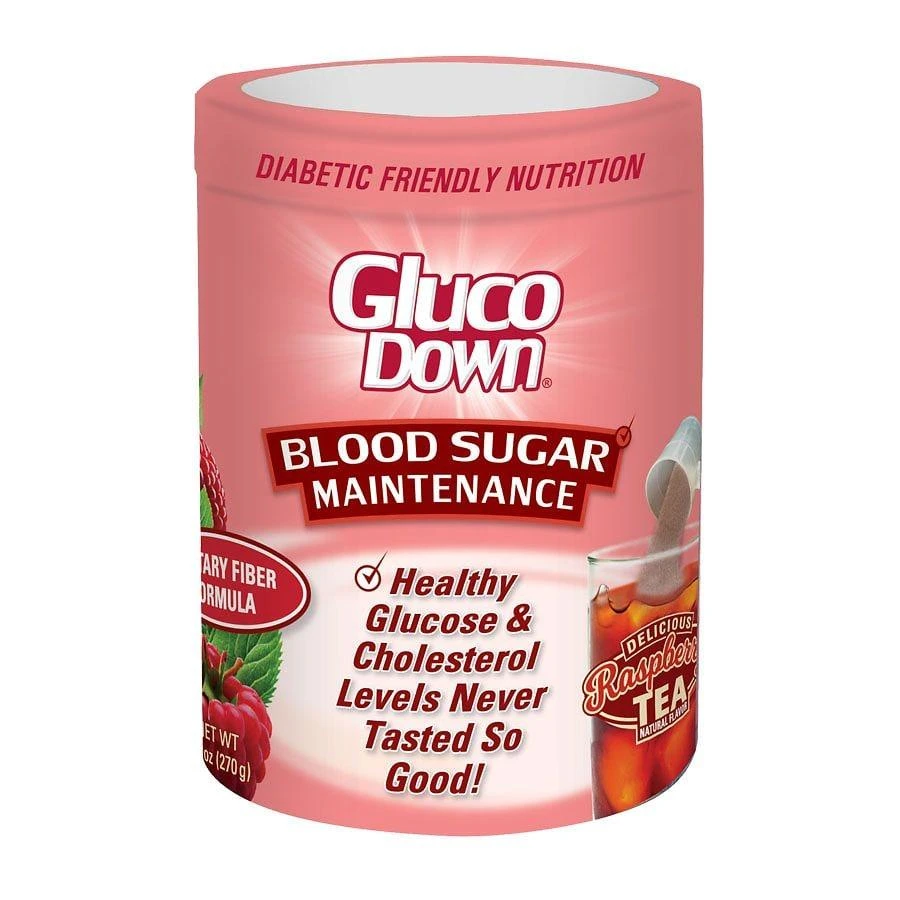 商品GLUCODOWN|Blood Sugar Maintenance Drink Mix Raspberry Tea,价格¥118,第1张图片