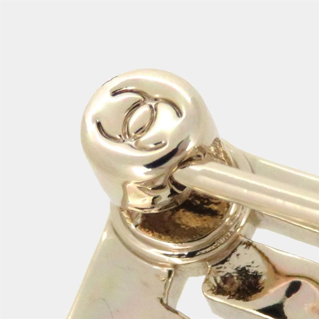 商品[二手商品] Chanel|Chanel Gold Metal CC No. 5 Brooch,价格¥9746,第4张图片详细描述
