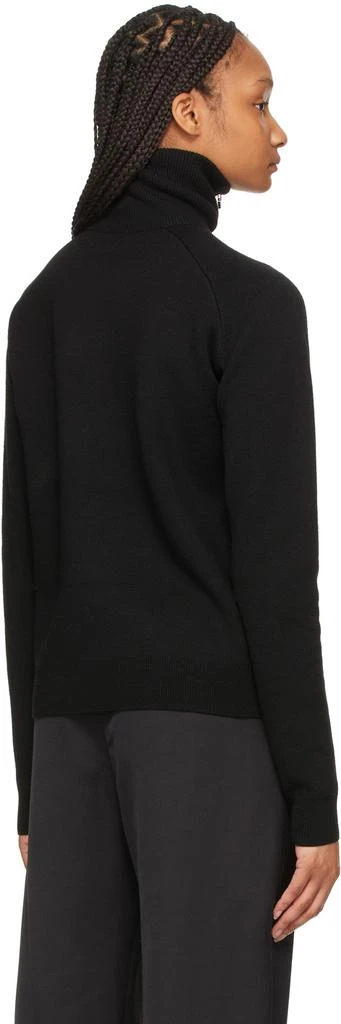 商品Totême|Black Merino Half-Zip Sweater,价格¥1676,第3张图片详细描述
