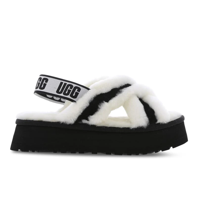 商品UGG|UGG Disco Cross Slide - Women Shoes,价格¥535,第1张图片