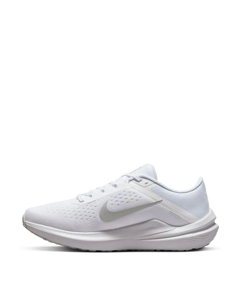 商品NIKE|Nike Running Air Winflo 10 trainers in white and silver,价格¥704,第1张图片