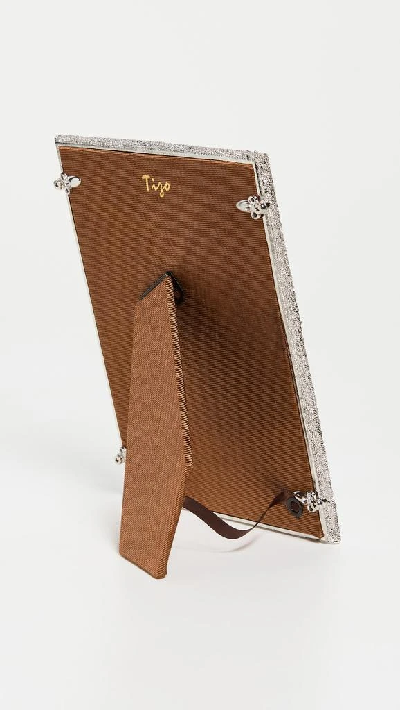 商品Tizo Design|Tizo 设计 Tizo Designs 5x7 镶珠宝金属相框,价格¥705,第2张图片详细描述