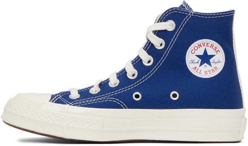 Blue Converse Edition Half Heart Chuck 70 High Sneakers商品第3张图片规格展示