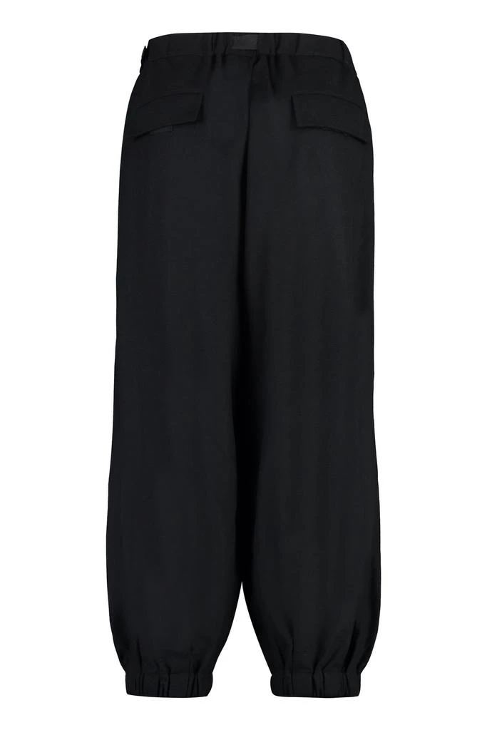 商品Y-3|Y-3 Buckle-Belted Logo Patch Trousers,价格¥1373,第2张图片详细描述