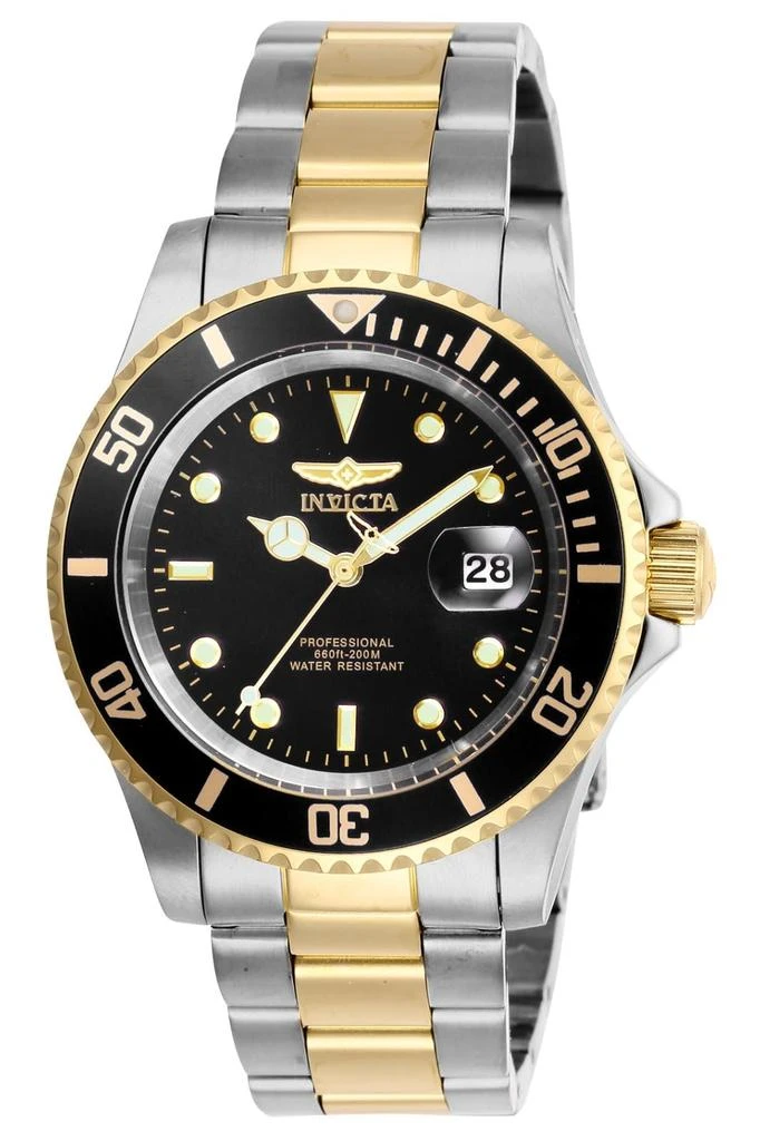 商品Invicta|Invicta Men's Pro Diver Quartz Watch with Stainless Steel Strap,价格¥486,第1张图片