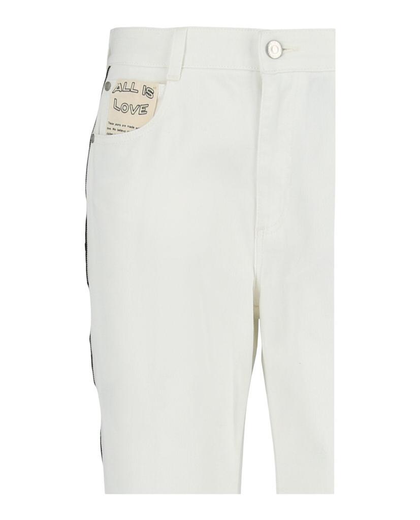 商品Stella McCartney|Logo Tape Crop Jeans,价格¥845-¥1305,第6张图片详细描述