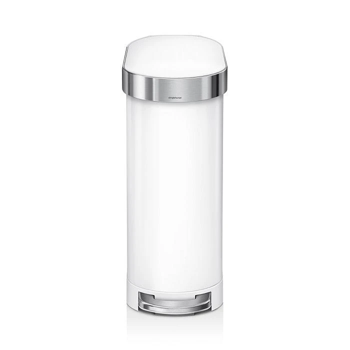 商品simplehuman|45 Liter Slim Kitchen Trash Can with Liner Pocket,价格¥834,第1张图片详细描述