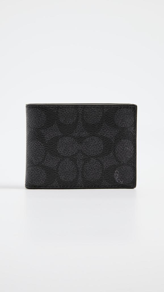 商品Coach|Coach New York Box Program Double Billfold and Money Clip,价格¥1264,第4张图片详细描述