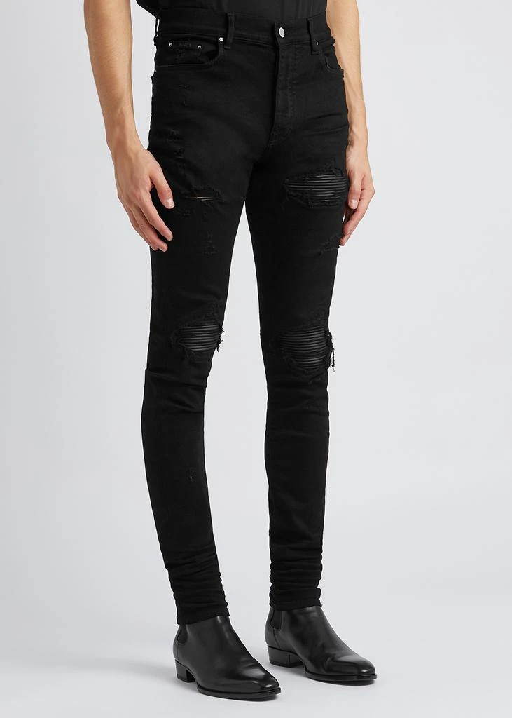 商品AMIRI|MX1 black distressed skinny jeans,价格¥10059,第2张图片详细描述