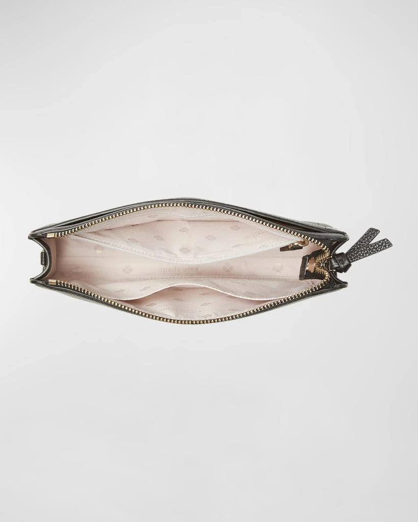 商品Kate Spade|knott small pebbled leather crossbody bag,价格¥1532,第3张图片详细描述