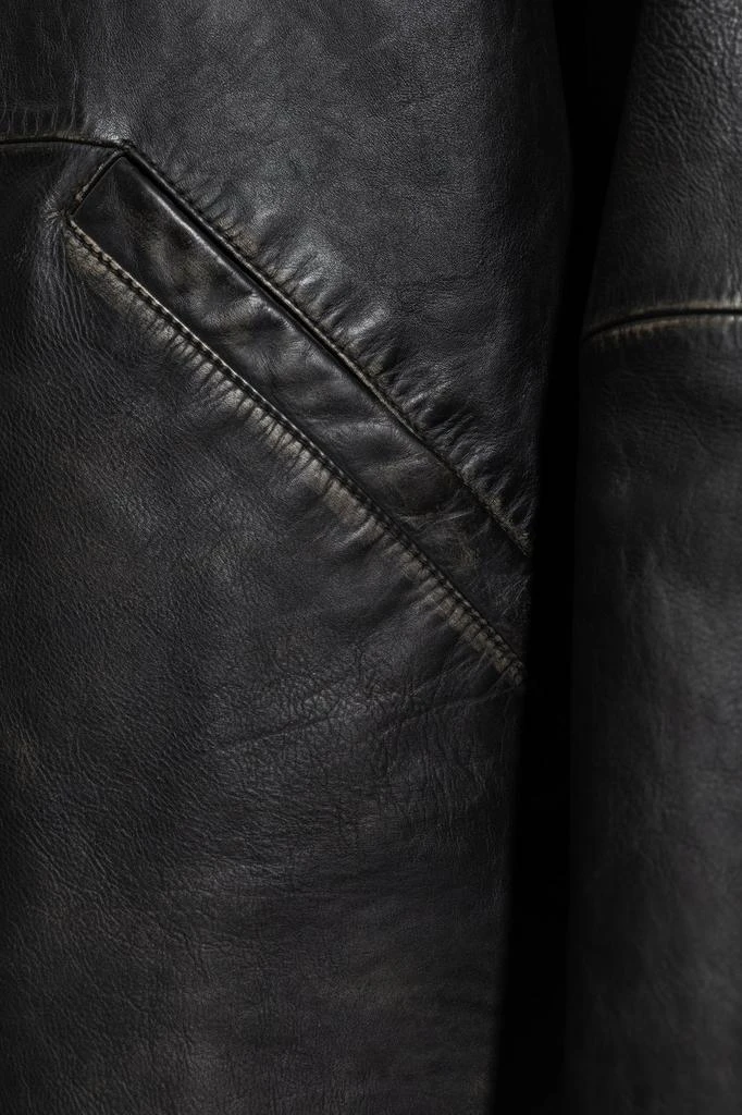 商品Diesel|Diesel L-Stoller-Treat Zipped Leather Jacket,价格¥4043,第2张图片详细描述