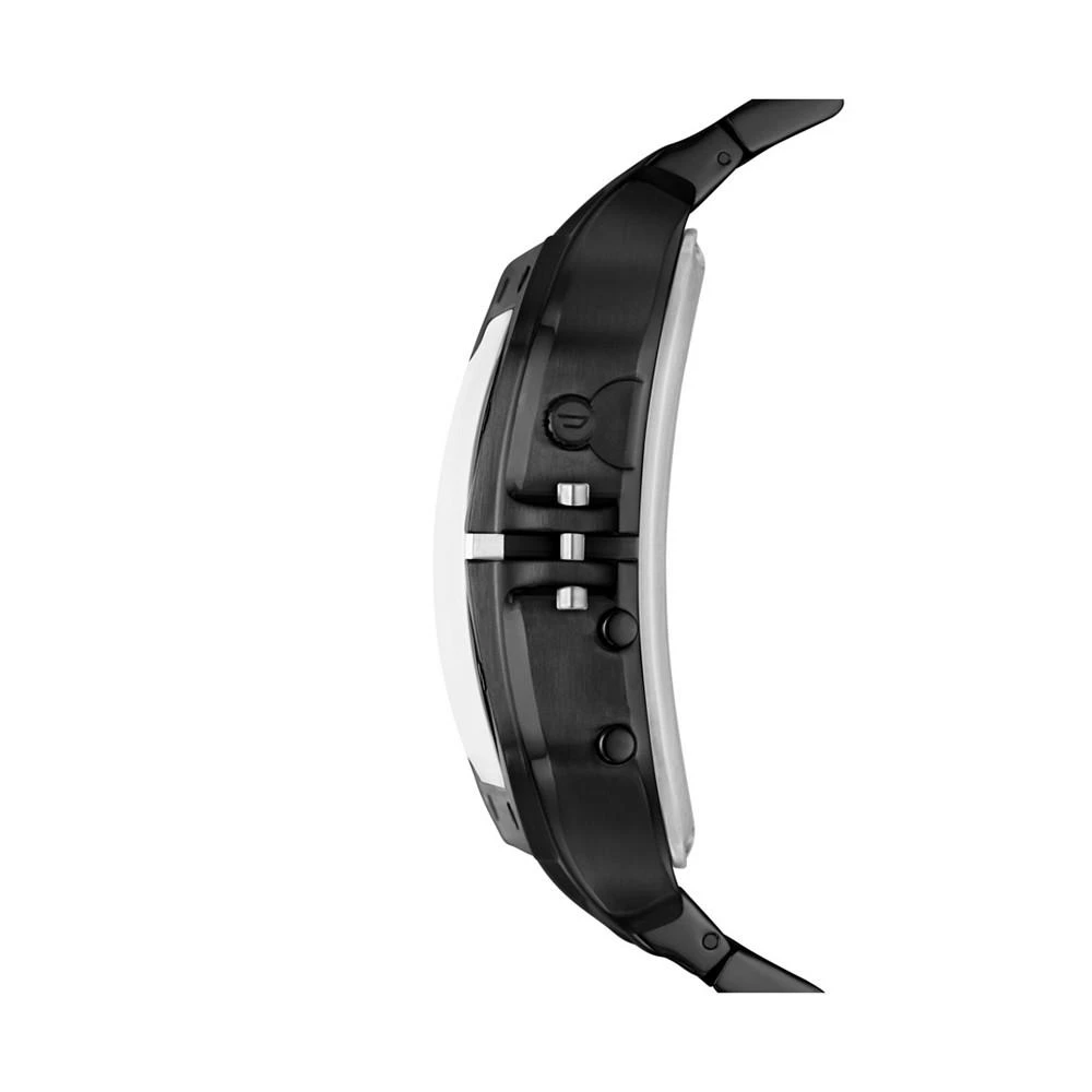 商品Diesel|Men's 2005 Ana-Digi Black-Tone Stainless Steel Watch 51mm,价格¥2372,第4张图片详细描述