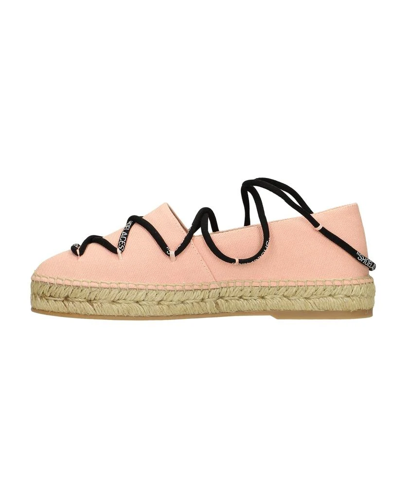 商品Off-White|Espadrilles In Rose-pink Cotton,价格¥1926,第3张图片详细描述