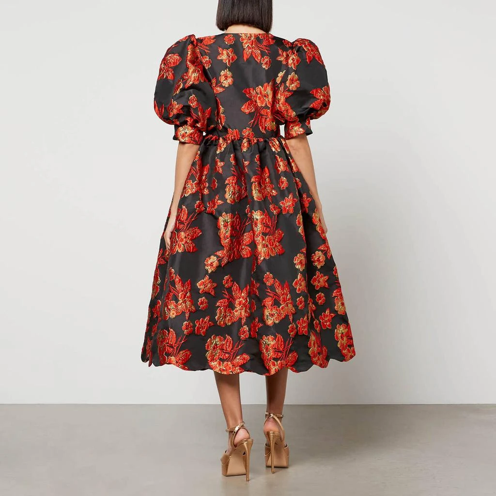 商品Sister Jane|Sister Jane Giselle Floral Jacquard Wrap Dress,价格¥1268,第2张图片详细描述